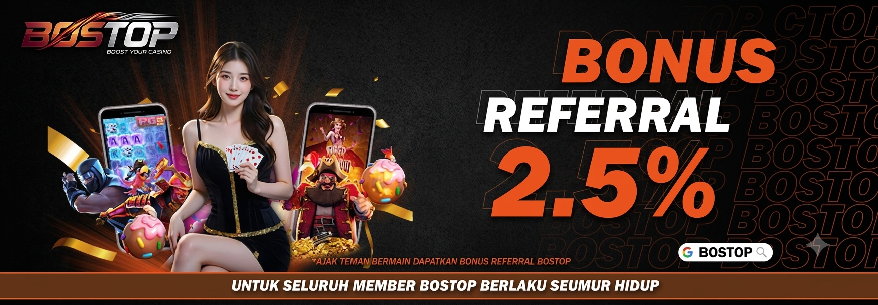 BONUS REFERRAL 2.5%